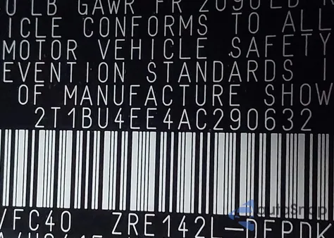 2010 Toyota Corolla Le from USA, damaged, VIN 2T1BU4EE4AC290632